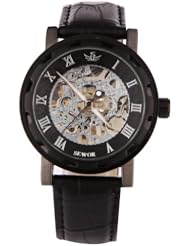 Yesurprise clock manually wound movement Mechanical Clock Men Women Wrist Watch Skeleton Watch Gift Gift reloj de montre de pulsera 1248-5