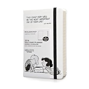 Moleskine Peanuts White 2014 Daily Diary / Planner