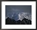 View of Mount Foraker, Alaska Framed Art Poster Print by John Burcham, 22x18