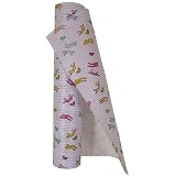 Review Karen Carson  / Cotton Fresh. Cool Cucumber or Sweet Pea Fun print padded non disposable scented drawer liner roll,SweetPea