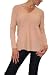 Women's Vince Double V-Neck L/S Cashmere Sweater in Bisque Size XS