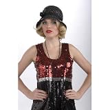 Deluxe Flapper Cloche Headpiece