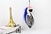 Sunnying Raccoon Fur Lafayette Fur Pendant for Womens Bag or Car Pendant (Blue-m)