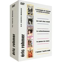 Eric Rohmer : Les 6 Contes Moraux - La Boulang�re de Monceau / La Carri�re de Suzanne / Ma nuit chez Maud / La Collectionneuse / Le Genou de Claire / L'Amour l'apr�s-midi - Coffret 5 DVD