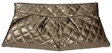 Urban Expressions - Urban Expressions Quilted Clutch (Gray)