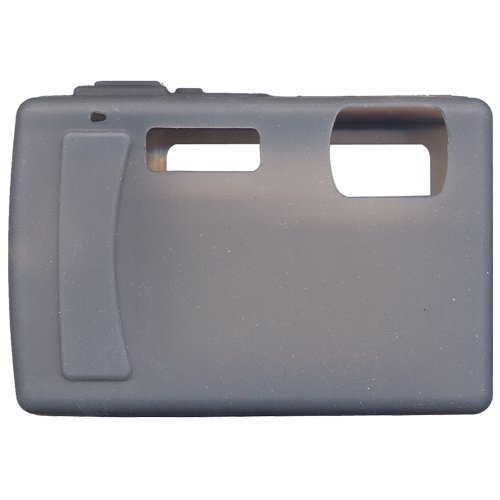 Olympus Silicon Skin - Protective cover for digital photo camera - silicone - stealth gray