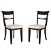 Kitchen & Housewares : Kara Chairs Set of 2 - Black