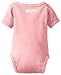 L'ovedbaby baby girls Unisex Organic Short-sleeve Kimono infant and toddler bodysuits, Coral, 0-3 Months US