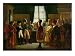 Alexander I Presenting the Kalmuks, Cossacks and Bashkirs to Napoleon I at Tilsit in July 1807 Art Giclee Poster Print by Pierre-nolasque Bergeret, 24x18
