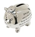 Mud Pie Baby CEO Enamel Pewter Piggy Bank