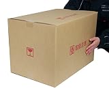 メルアド便資材部　ダンボール箱１２０サイズ（段ボール箱）（W 50.6×D 34.0×H 33.9cm）60枚　強度アップ材質（中芯160g）引越し・保管...
