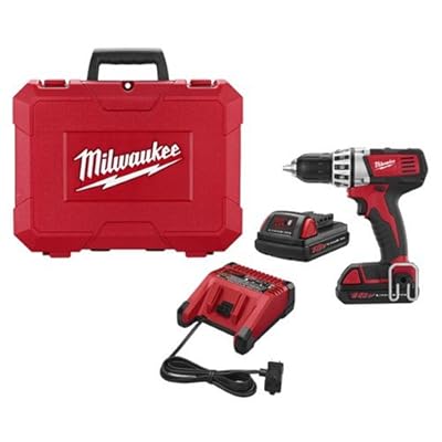 Factory-Reconditioned Milwaukee 2601-82 18-Volt Li-Ion Compact Drill Kit
