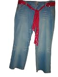 WOMEN'S FADED GLORY BLUE JEANS SIZE 24W