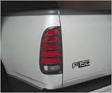 Auto Ventshade 36042 Black Horizontal Slotted Taillight Cover