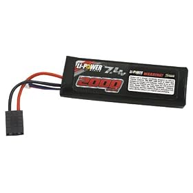20C 7.4V 2000mAh 2S LiPo Battery: 1 16 from Battery Chargers