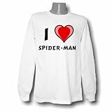  : I Love spider-man Long Sleeve T-shirt