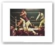 Dempsey and Firpo by George Bellows 14"x11" Art Print Poster