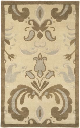 Surya Studio SR-137 | Ivory - Camel - Gray Area Rug 8' Square Surya Studio SR-137 | Ivory - Camel - Gray Area Rug 8' Square