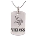 NFL Titanium Dog Tag- Vikings