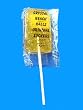 Crystal Beach Amusement Park Halls Original Gourmet Sucker - Lemon