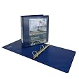 Wilson Jones Premium Single-Touch Locking D-Ring View Binder, 1.5 Inch Capacity, Blue (W86662PP1)