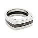 Gatik Men's Stainless Steel IPB/PVD Ring