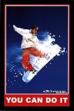 410RFM6oqmL. SL160  You Can Do It, Extreme Sport Sports Poster Print, 24x36