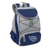 Exclusive By Picnictime Ptx Backpack Cooler/Navy-Tennessee Titans (Digital Print)