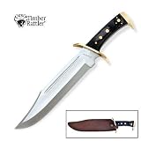 Timber Rattler Bowie Knife Outlaw Hardwood Dark