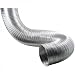 A068/4 Semi-Rigid Flexible Aluminum Duct (6"" x 8-ft)