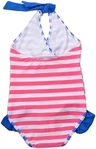 Hasgill Girls Kids Swimwear Swimsuit 3-8 Years Striped