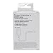 Pangea Apple Certified Lightning Cable - 5 Foot - for iPhone 5 (5/5S/5C), iPad Air, iPad Mini with Retina, iPad (4th gen), iPad Mini, iPod touch (5th gen), and iPod nano (7th gen) - Black.