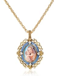 The Vatican Library Collection Mary and Child Pendant Necklace
