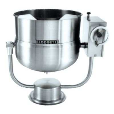 Blodgett 20 Gal Direct Steam Pedestal Kettle w/ Manual Tilt Mechanism 556316 Blodgett 20 Gal Direct Steam Pedestal Kettle w/ Manual Tilt Mechanism 556316