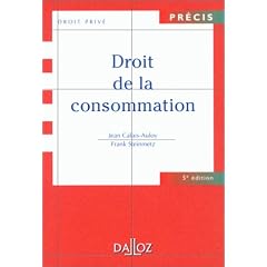Droit de la consommation, 5e �dition