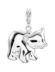 Sterling Silver Bear Charm