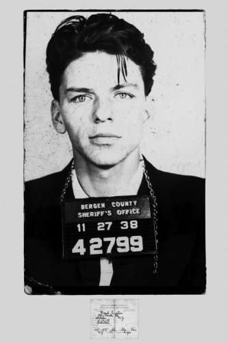 Frank Sinatra Poster ~ Mug Shot ~ Mugshot ~ 22x35