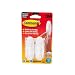 2 x Medium Hooks with 3M Command Adhesive Strips
