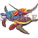 Tropical Turtles Adult T-Shirt