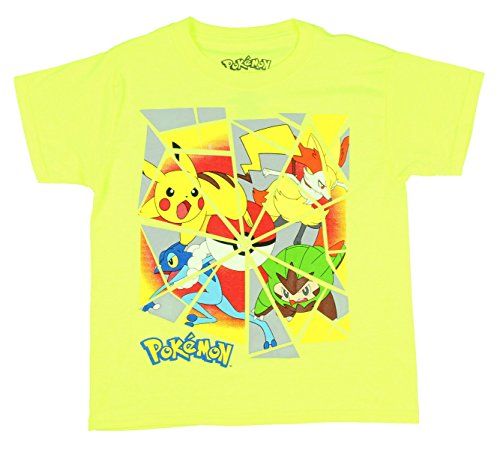 Pokemon Character Shatter Boys Shirt