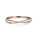 LovEnter Classical Crystal Bracelet, Gold Plated Bracelet, Bling Crystal Bracelet