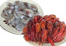 3 lbs. Crawfish and 2 lbs. Jumbo Shrimp