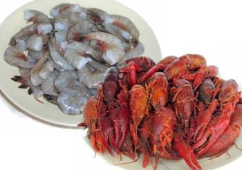3 lbs. Crawfish and 2 lbs. Jumbo Shrimp by Charleston Seafood