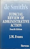 De Smith's judicial review of administrative action