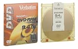 Cheap DVD-RAM Media 9.4GB Dbl Sided Type 4 Non-removable Datalife+