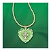 Irish Celtic Cross Pendant Necklace: Emerald Isle Blessings