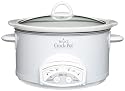 Crockpot 38501-W Round 5-Quart Smart-Pot Slow Cooker, White