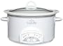 Crock-Pot 38501-W 5-Quart Round Smart-Pot Slow Cooker, White