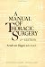 Book Manual of Thoracic Surgery