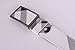 Belts for Men, CrystalMX US Belts Buckle Fashion Leather Smooth Striped Belt with A Hole Puncher for Men, White